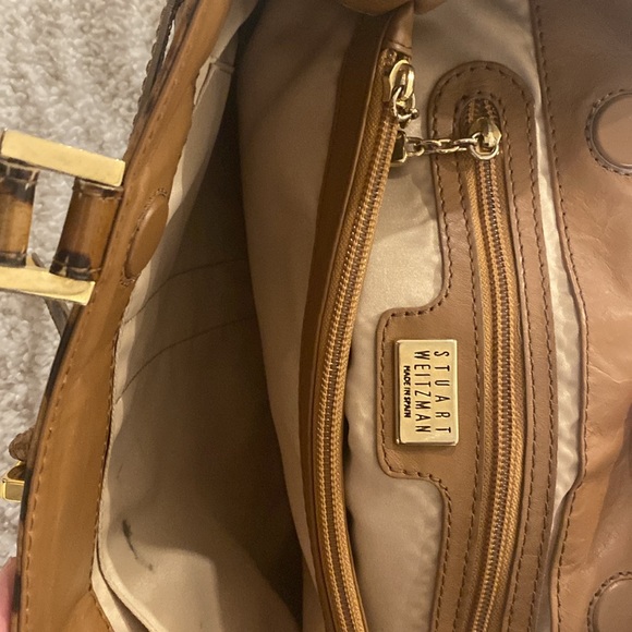 Stuart Weitzman cheetah print - great bag, one small flaw. Great gold details. - Picture 5 of 7